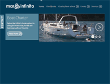 Tablet Screenshot of marinfinito.com